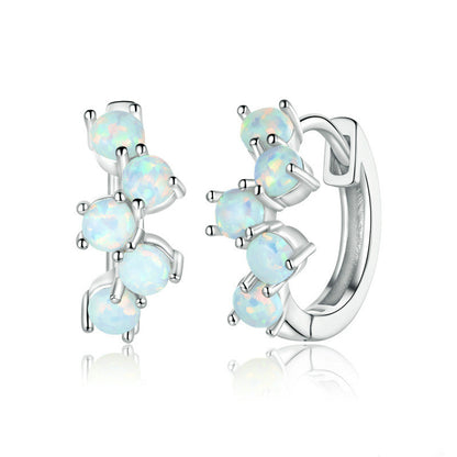 Colorful Opal Studs
