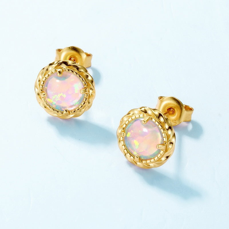Timeless Opal Earrings