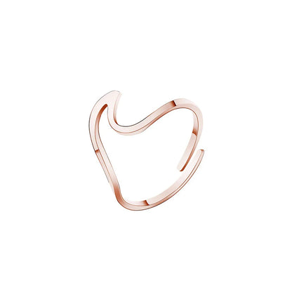 NAZARE WAVE RING