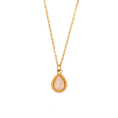 Dewdrop Glow Opal Necklace