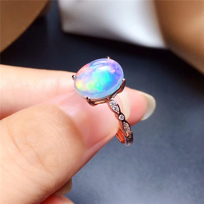 Vibrant Opal Ring
